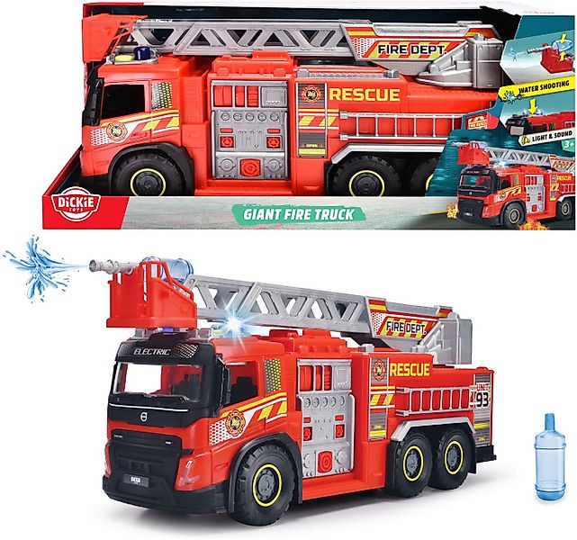 Dickie Toys Spielzeug-Feuerwehr Giant Fire Truck, mit Licht und Sound günstig online kaufen