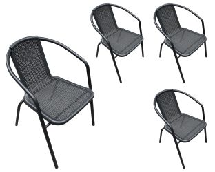 LC Garden Stapelstuhl Garvista Stapelstuhl 54x52x72cm günstig online kaufen