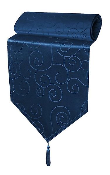 Haus und Deko Tischdecke Tischläufer Damast Ornamente klassisch Tischdecke günstig online kaufen