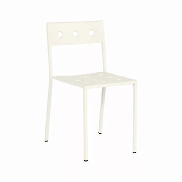 Stapelbarer Stuhl Balcony metall beige / Stahl - Hay - günstig online kaufen
