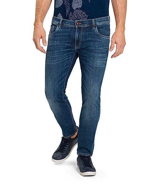 Pioneer Jeans Ryan Regular Fit blue used buffies extra lang günstig online kaufen