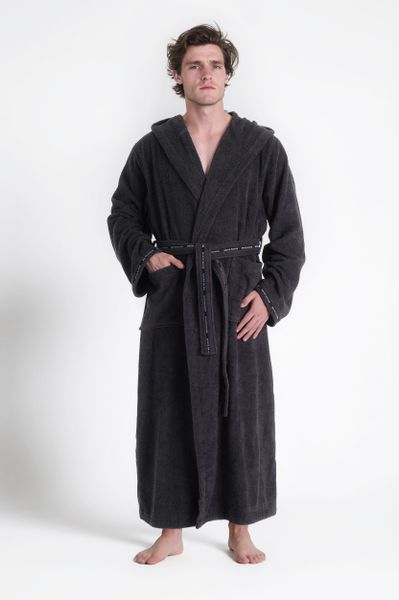Bruno Banani Herrenbademantel Danny, Normallänge & günstig online kaufen
