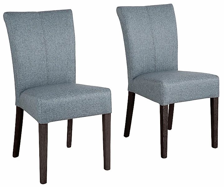 Home affaire Esszimmerstuhl "Queen" (Set) 2 Stk.Beine aus massiver Buche, w günstig online kaufen