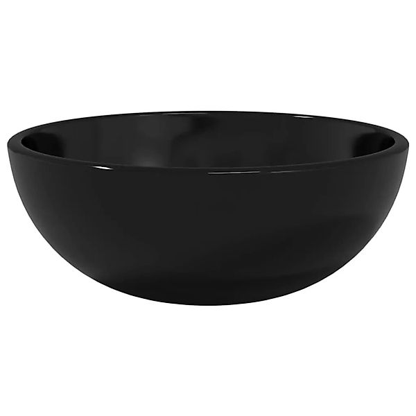 vidaXL Waschbecken Hartglas 30x12 cm Schwarz 345247 günstig online kaufen