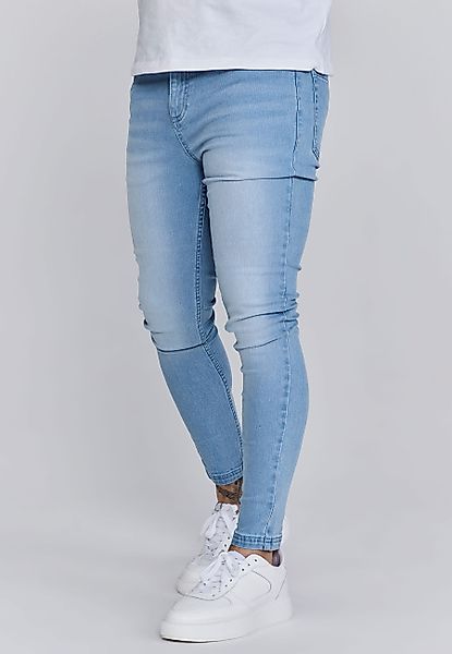 Siksilk Skinny-fit-Jeans SikSilk Herren Blaue Skinny günstig online kaufen