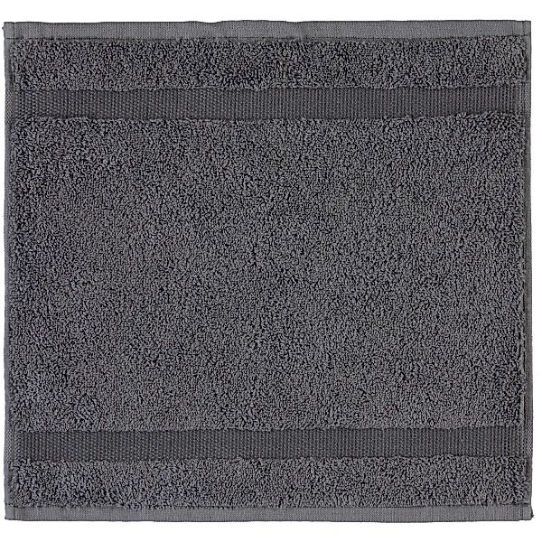 Rhomtuft - Handtücher Princess - Farbe: zinn - 02 - Seiflappen 30x30 cm günstig online kaufen