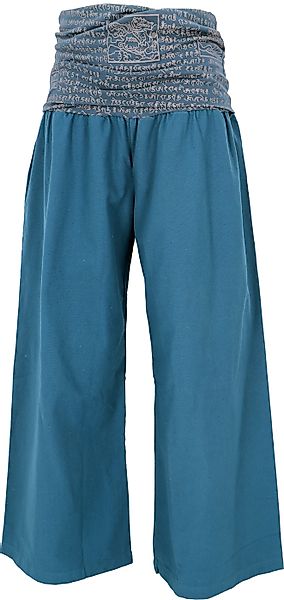 Guru-Shop Relaxhose Weite Marlenehose, Buddha Wellnesshose,.. günstig online kaufen