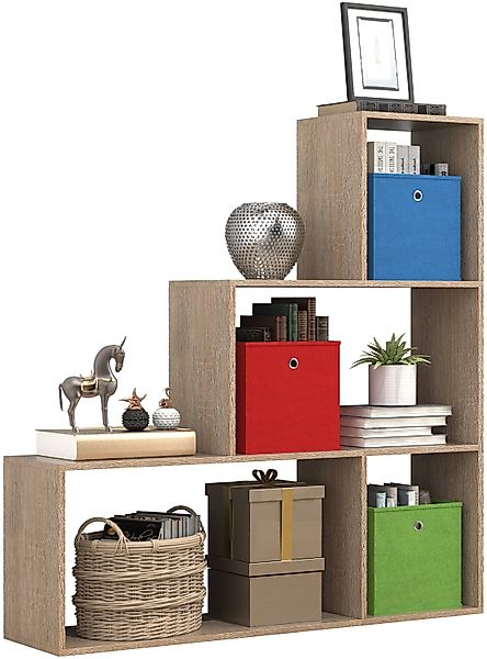 VCM Standregal Holz Regal Raumteiler Standregal günstig online kaufen
