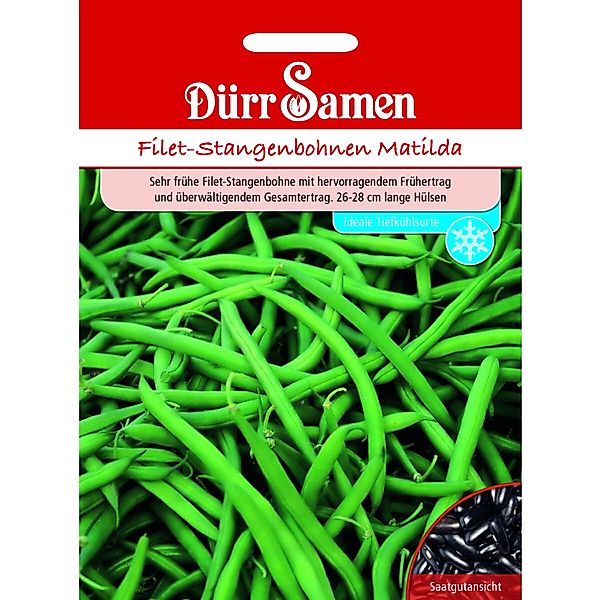 Dürr Samen Filet-Stangenbohnen Matilda Saatgut günstig online kaufen