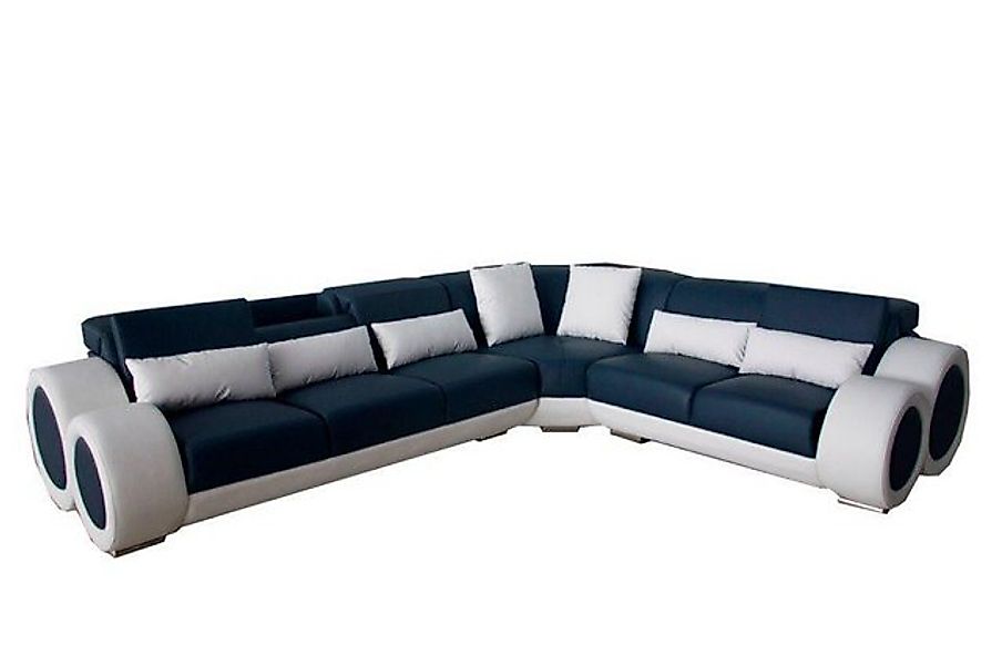 JVmoebel Ecksofa Design Eck Couch Polster Sofa Leder Sitz Moderne Couchen S günstig online kaufen