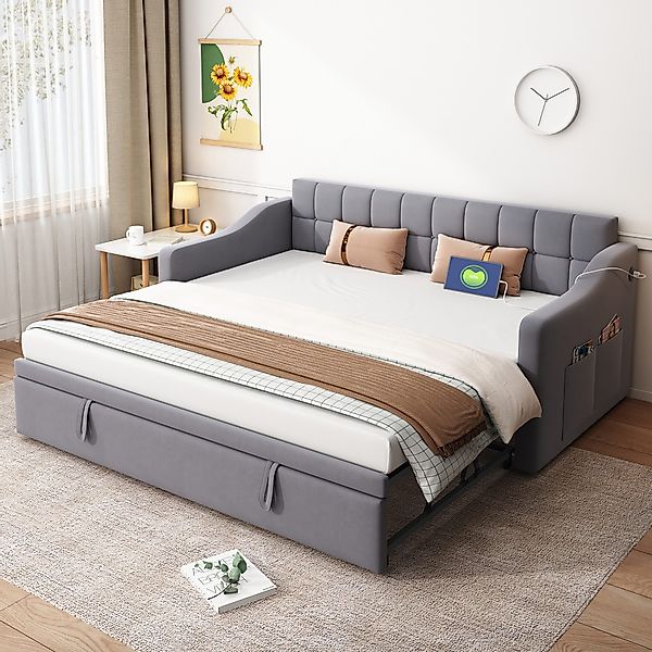 Flieks Daybett, Polsterbett Schlafsofa 90/180x190cm mit günstig online kaufen