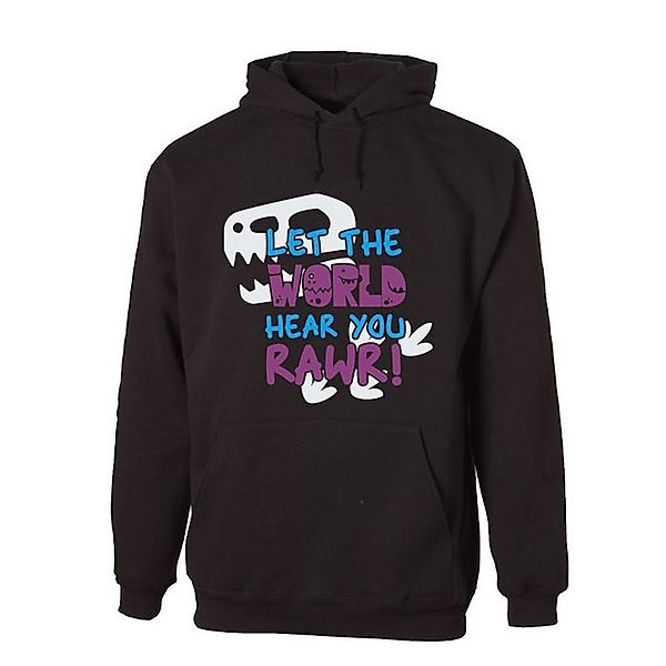 G-graphics Hoodie Let the world hear you Rawr! Unisex mit trendigem Frontpr günstig online kaufen