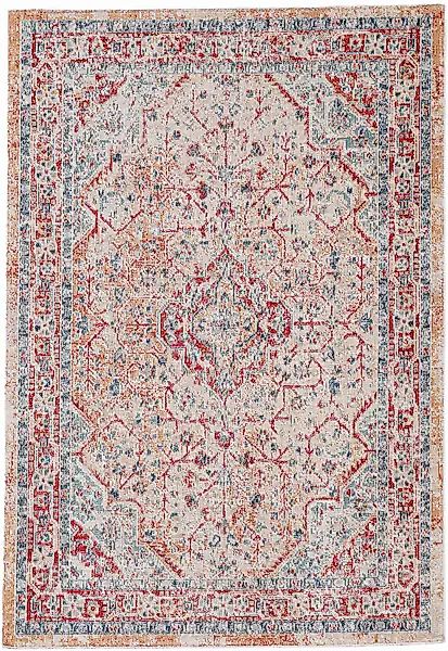 carpetfine Teppich »Noah_2«, rechteckig, 3 mm Höhe, Orient Vintage Look, Wo günstig online kaufen