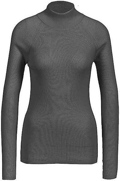 Marys by Mary Rundhalspullover Pullover Damen - JASMIN - grau melange günstig online kaufen