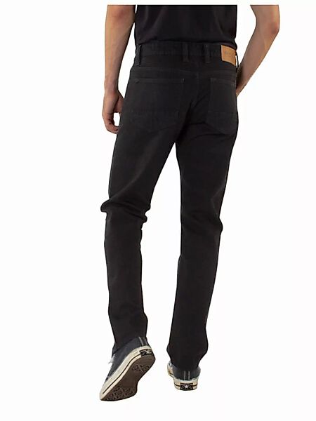 Kuyichi Herren Jeans Scott Regular Black Reine Bio-baumwolle günstig online kaufen