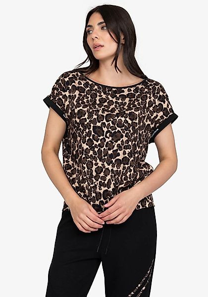 Sportalm Kitzbühel Schlupfbluse mit Animalprint günstig online kaufen