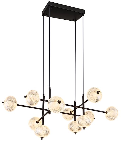 GLOBO LIGHTING Hängeleuchte »AIDA« LED-Modul 1 Stk. Hängelampe Esszimmer-Le günstig online kaufen