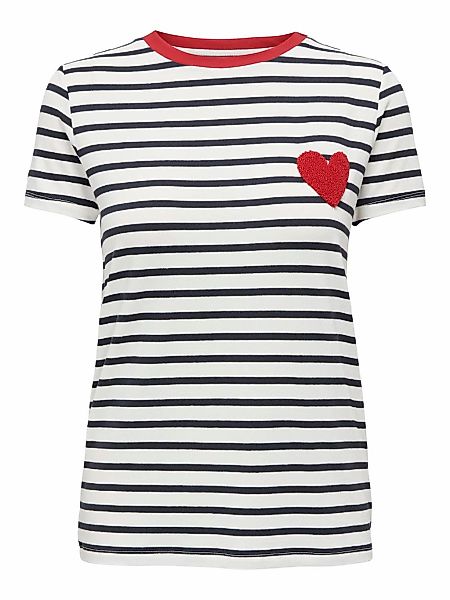 ONLY Kurzarmshirt "ONLHEART S/S TEE JRS" günstig online kaufen