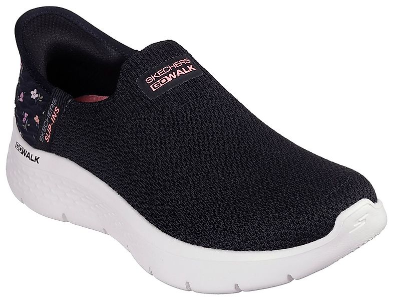 Skechers GO WALK FLEX-SUNSET ROSE Slip-On Sneaker, Freizeitschuh, Vegan mit günstig online kaufen