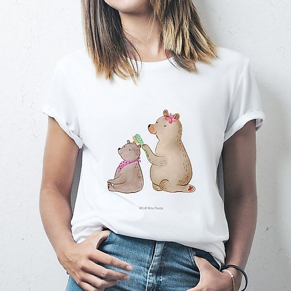 T-Shirt Bär mit Kind - Weiß - Shirt, T-Shirt (1-tlg) günstig online kaufen