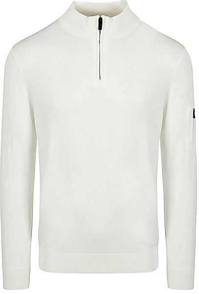 Suitable Race Half Zip Pullover Off White - Größe S günstig online kaufen