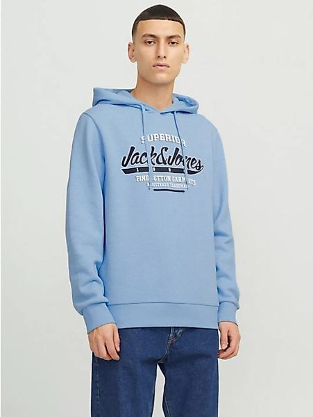 Jack & Jones Kapuzensweatshirt JJELOGO SWEAT HOOD 2 COL 24/25 NOOS mit Logo günstig online kaufen