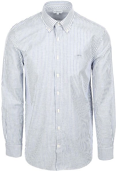 McGregor Hemd Oxford Streifen Blau - Größe L günstig online kaufen