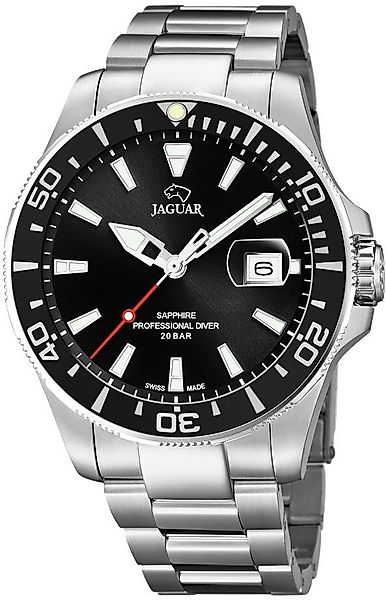 Jaguar Quarzuhr Diver J860/D, Armbanduhr, Quarzuhr, Herrenuhr, Saphirglas, günstig online kaufen