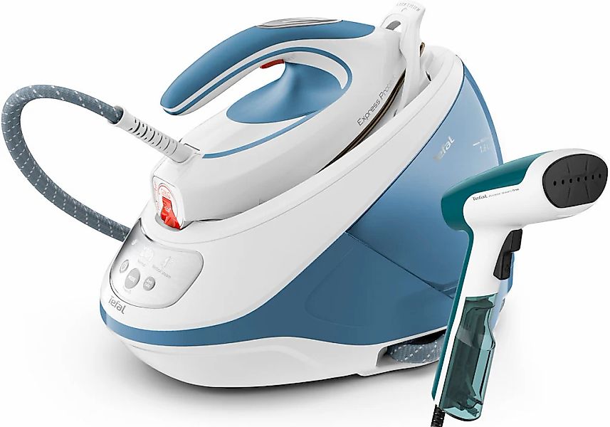 Tefal Dampfbügelstation "Express Protect" 7,5 Bar, Dampfstoß: 520 g/Min., D günstig online kaufen
