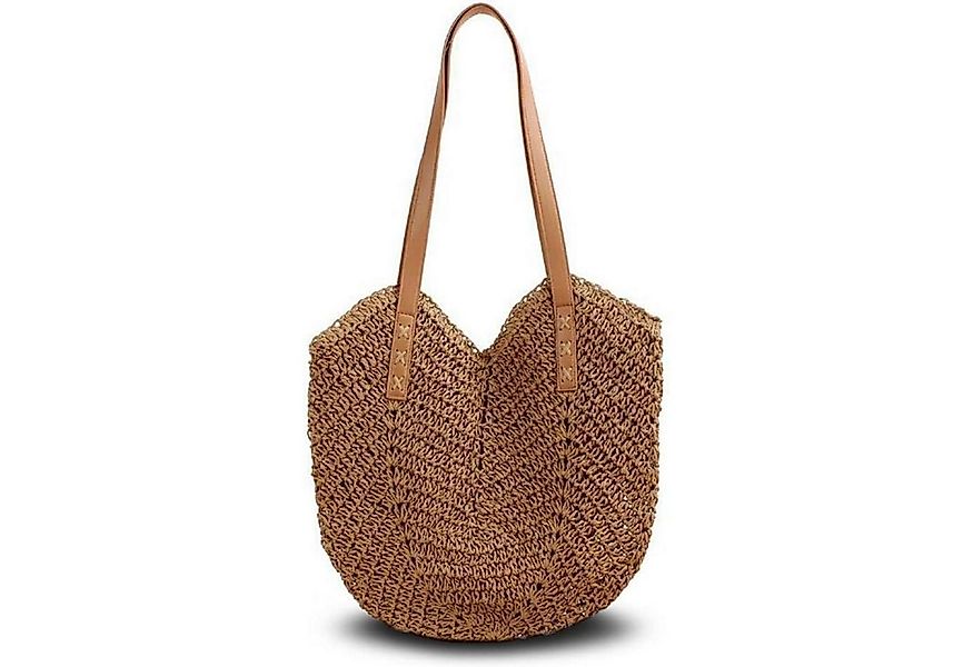 LuxusKollektion Strandtasche Stroh Handtasche Damen Sommer Boho Umhängetasc günstig online kaufen
