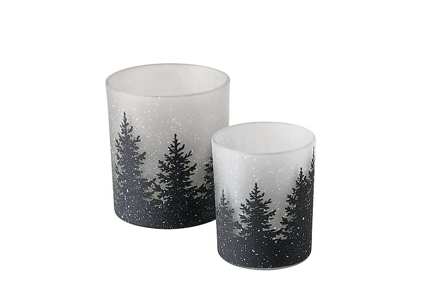 BOLTZE GRUPPE GmbH Windlicht Boltze Windlicht Shadow 2052809 2-teiliges Set günstig online kaufen