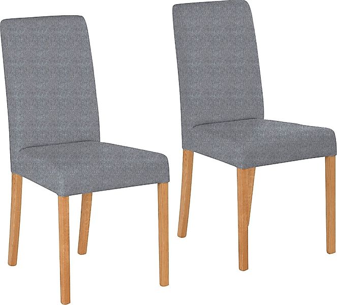 Home affaire 4-Fußstuhl "Bologna" (Set) 4 Stk.Gestell aus Massivholz günstig online kaufen