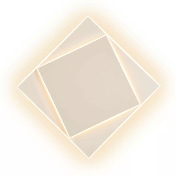 LED-Wandleuchte Dakla, weiß, 28x28 cm günstig online kaufen