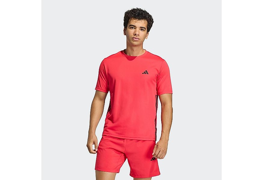 adidas Performance T-Shirt WORKOUT ESSENTIALS BASE 3-STREIFEN günstig online kaufen