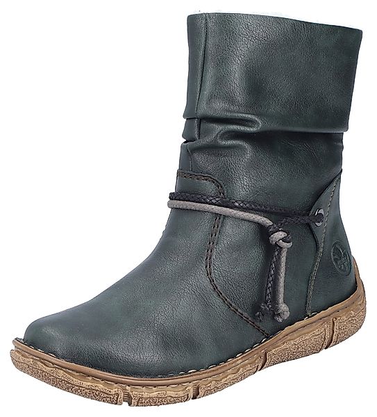 Rieker Winterboots, Winterstiefelette, slouchy Schaft, Reißverschluss, günstig online kaufen