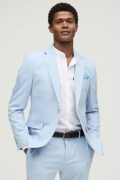 Next Baukastensakko Paspelierter Anzug im Skinny Fit Sakko (1-tlg) günstig online kaufen