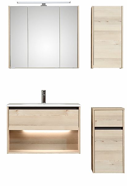 Saphir Badmöbel-Set "Quickset 393" Komplett-Set, 5 Stk. tlg. günstig online kaufen