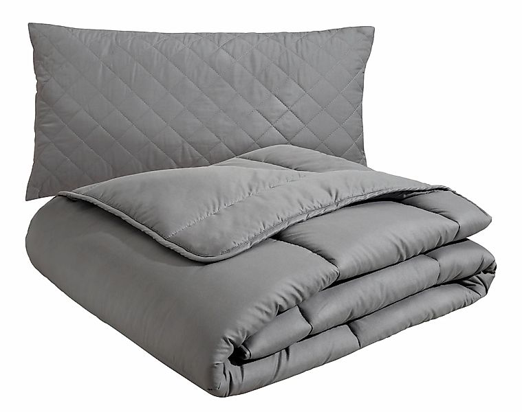 OTTO home Microfaserbettdecke + Microfaserkissen "Claara Spar Set, Decke + günstig online kaufen