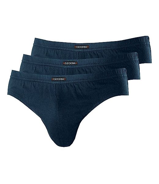 CECEBA Slip Brief (3-St) mit Logo auf dem Bund günstig online kaufen