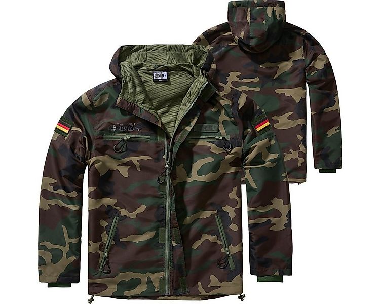 BWuM Windbreaker BWuM Tactical Windbreaker Zipper Sommer + Patch & Flaggen günstig online kaufen