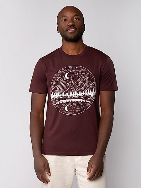 wat? Apparel T-Shirt Mountains by night günstig online kaufen