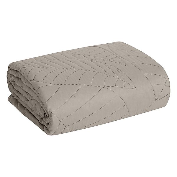 Design91 Tagesdecke BONI/6, Steppung Blätter Muster, günstig online kaufen
