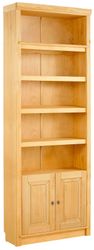 Home affaire Bücherregal "Soeren" aus massiver Kiefer, Höhe 220 cm, mit 2 H günstig online kaufen