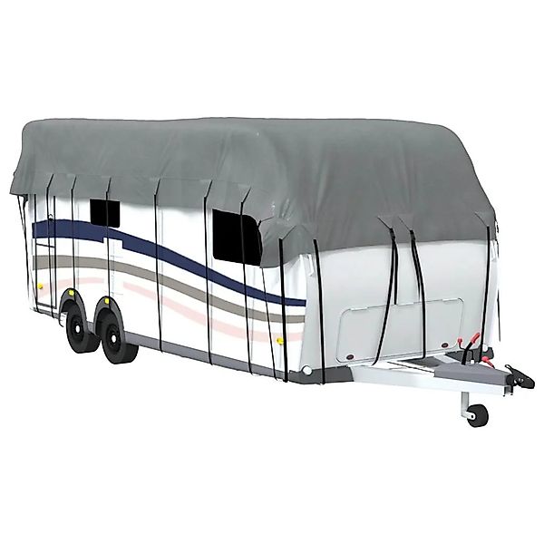 vidaXL Dachplane für Wohnwagen Grau 700x300 cm Vliesstoff 2147310 günstig online kaufen