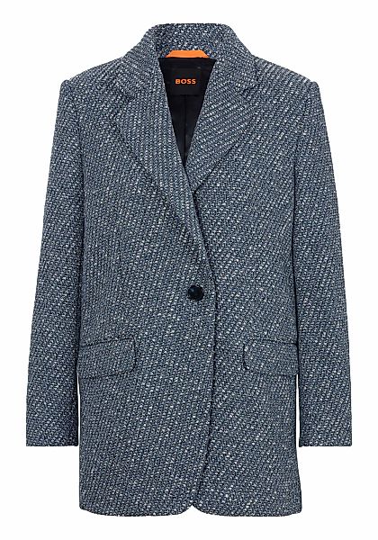 BOSS ORANGE Kurzblazer "Jasoina Premium Damenmode" mit Kragen günstig online kaufen