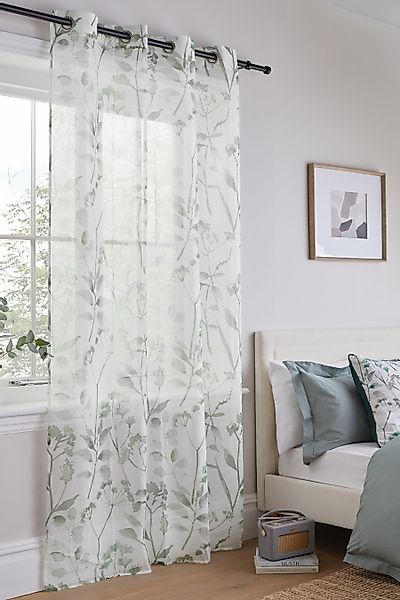 Next Gardine Isla Transparente Ösenvorhänge, (1 günstig online kaufen
