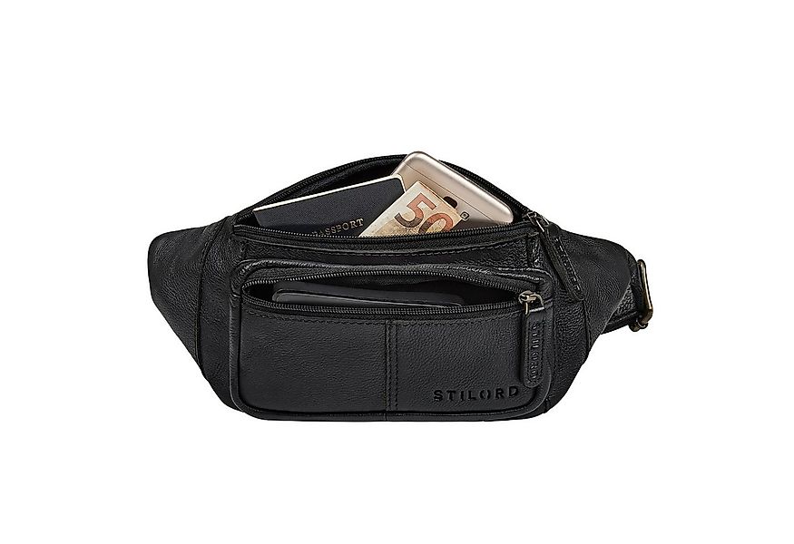STILORD Bauchtasche "Devon" Vintage Bauchtasche Herren Leder Gürteltasche v günstig online kaufen