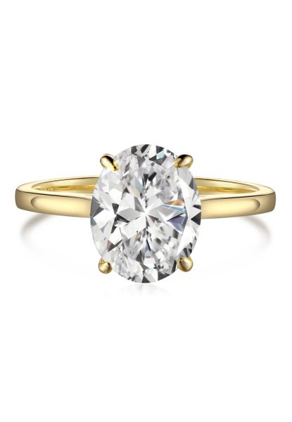 BRELLATO Solitärring Damen Cocktailring Großer Zirconia günstig online kaufen