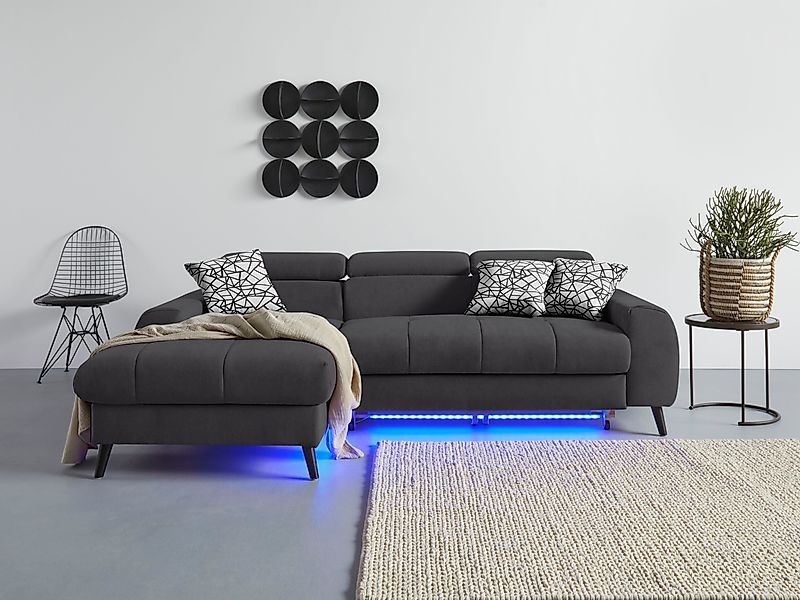 COTTA Ecksofa Mia L-Form mit 3 günstig online kaufen