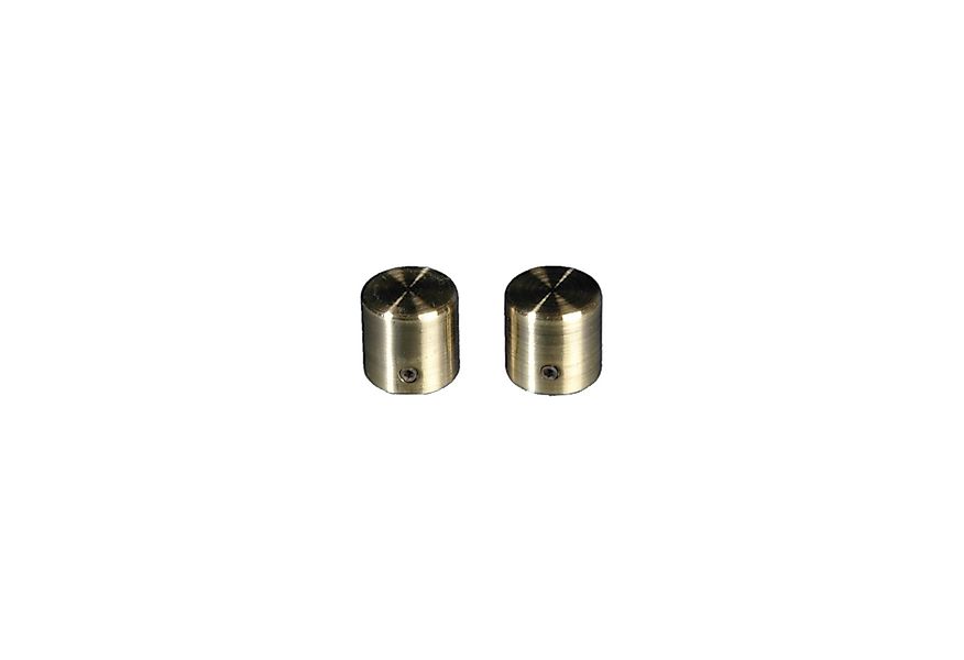 Liedeco Gardinenstangen-Endstück Endkappe, Gardinen, (Set, 2-St), günstig online kaufen